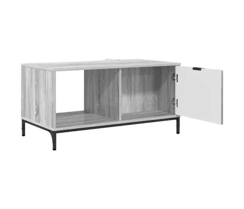 Kafijas Galdiņš Pelēka Sonomas Ozola 90 X 49 X 46 Cm Vidaxl Kafijas Galdiņš Pelēka Sonomas Ozola 90 X 49 X 46 Cm Vidaxl