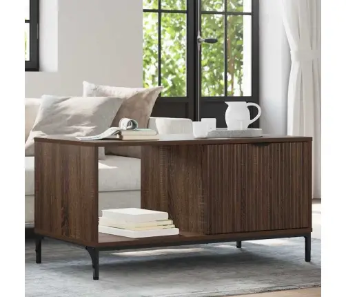 Kohvilaud Sahtliga Pruun Tamme 90 X 49 X 46 Cm Tehispuit