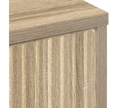 Puse Sonomas Ozola 89.5 X 33 X 82 Cm Inženierijas Koks Vidaxl Puse Sonomas Ozola 89.5 X 33 X 82 Cm Inženierijas Koks Vidaxl