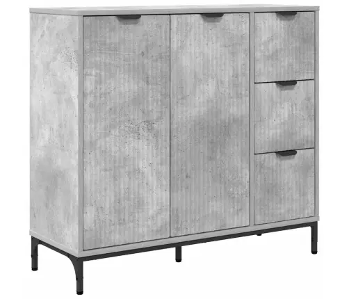 Kabalas Betono Pilka 89,5 X 33 X 82 Cm Apdirbta Mediena