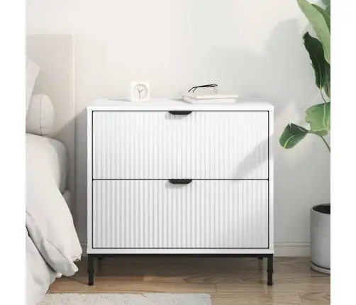 Naktsgaldiņš Balts 63.5 X 36 X 61 Cm Inženierijas Koks Vidaxl Naktsgaldiņš Balts 63.5 X 36 X 61 Cm Inženierijas Koks Vidaxl