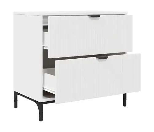 Naktsgaldiņš Balts 63.5 X 36 X 61 Cm Inženierijas Koks Vidaxl Naktsgaldiņš Balts 63.5 X 36 X 61 Cm Inženierijas Koks Vidaxl