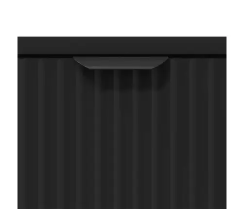 Naktsgaldiņš Melna 63.5 X 36 X 61 Cm Inženierijas Koks Vidaxl