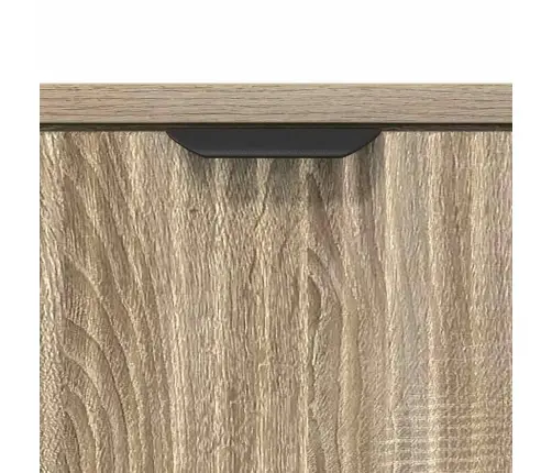 Naktsgaldiņš Sonomas Ozola 63.5 X 36 X 61 Cm Inženierijas Koks Vidaxl