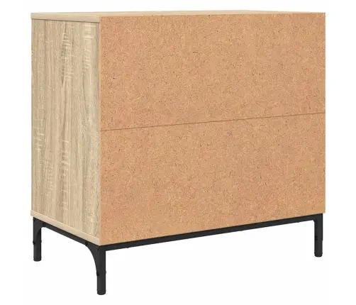 Naktsgaldiņš Sonomas Ozola 63.5 X 36 X 61 Cm Inženierijas Koks Vidaxl