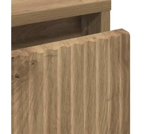 Naktsgaldiņš Ar Atvilktni Amatnieku Ozola 63.5 X 36 X 61 Cm Vidaxl