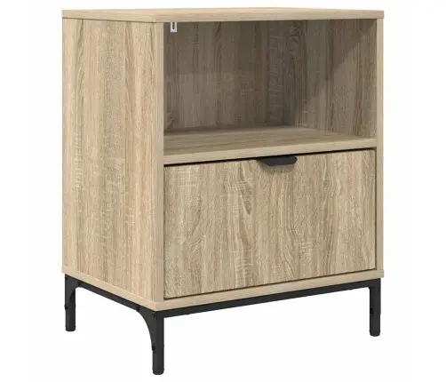 Naktsgaldiņš Sonomas Ozola 49 X 36 X 61 Cm Inženierijas Koks Vidaxl