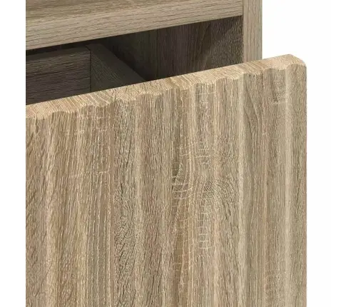 Naktiniai Staliukai 2 Pcs Sonoma Ąžuolas 49 X 36 X 61 Cm