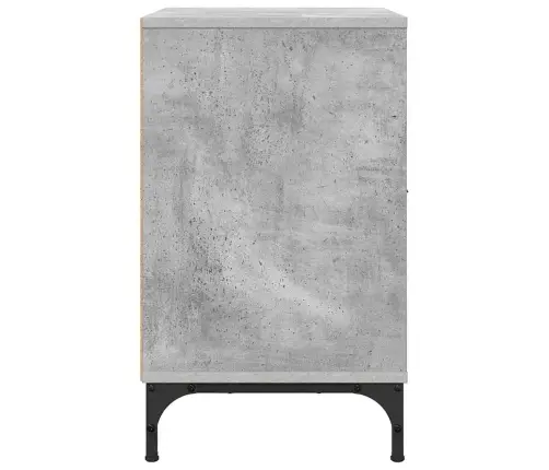 Nakts Skapīši Ar Atvilktni 2 Pcs Betona Pelēka 49 X 36 X 61 Cm Vidaxl