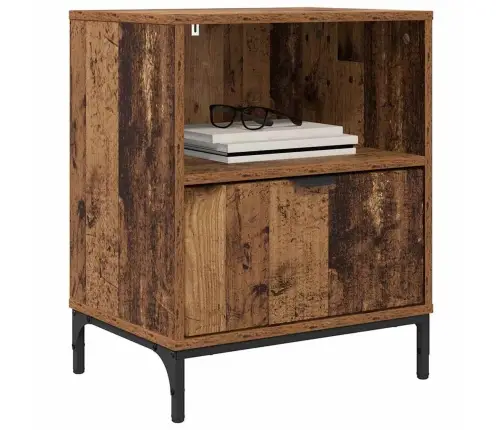 Naktsgaldiņš Vecs Koks 49 X 36 X 61 Cm Inženierijas Koks Vidaxl