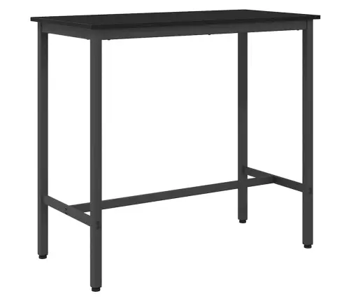 Galds Melns Ozolkoks 100 X 50 X 90,5 Cm Vidaxl