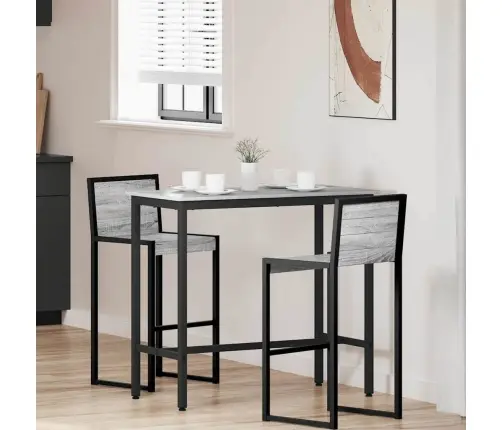 Galds Pelēks Sonoma 100 X 50 X 90,5 Cm Vidaxl