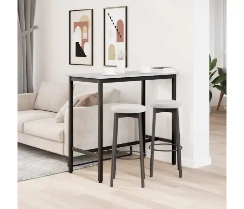 Galds Pelēks Sonoma 100 X 50 X 90,5 Cm Vidaxl