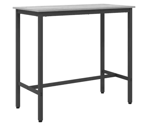 Galds Pelēks Sonoma 100 X 50 X 90,5 Cm Vidaxl