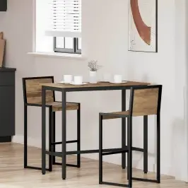 Laud Käsitööpuu 100 X 50 X 90,5 Cm Töödeldud Puit Ja Teras