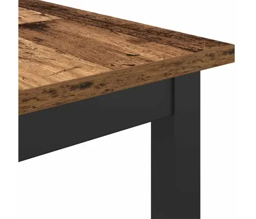 Galds Vecs Koks 100 X 40 X 100,5 Cm Inženieru Koks Un Tērauds Vidaxl