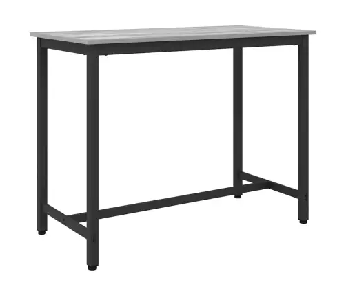 Galds Pelēks Sonoma 100 X 50 X 76,5 Cm Vidaxl