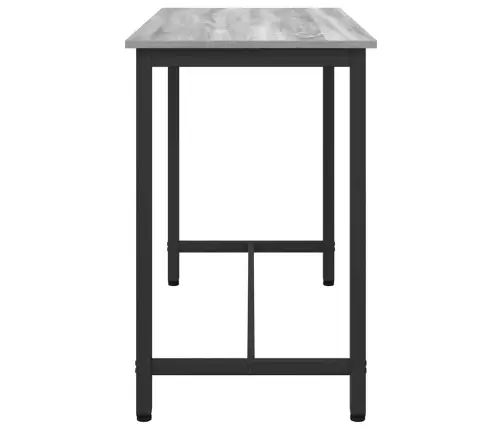 Galds Pelēks Sonoma 100 X 50 X 76,5 Cm Vidaxl