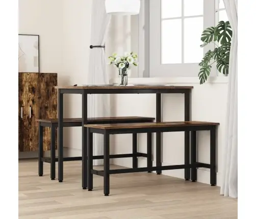 Ēdamgalds Dūmaka Ozols 100 X 32,5 X 48,5 Cm Vidaxl