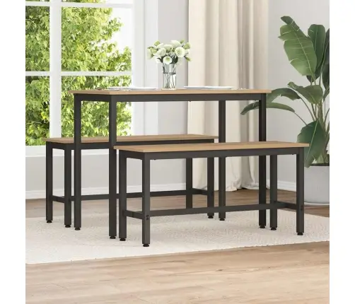 Valgomojo Suolas Amatininkų Ąžuolas 100 X 32,5 X 48,5 Cm