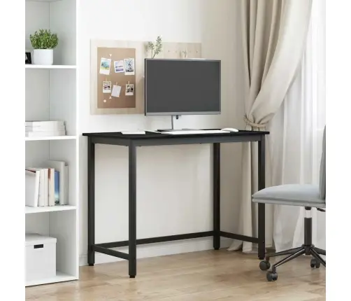 Galds Melns Ozolkoks 80 X 50 X 76,5 Cm Vidaxl