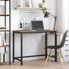 Galds Vecs Koks 80 X 50 X 76,5 Cm Inženieru Koks Un Tērauds Vidaxl Galds Vecs Koks 80 X 50 X 76,5 Cm Inženieru Koks Un Tērauds Vidaxl