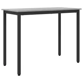 Galds Pelēks Sonoma 100 X 50 X 76,5 Cm Vidaxl