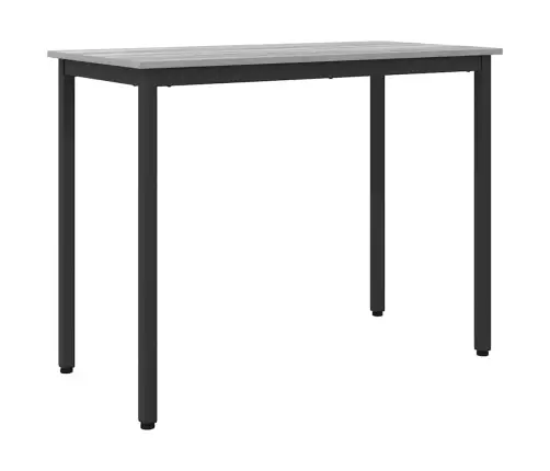 Galds Pelēks Sonoma 100 X 50 X 76,5 Cm Vidaxl