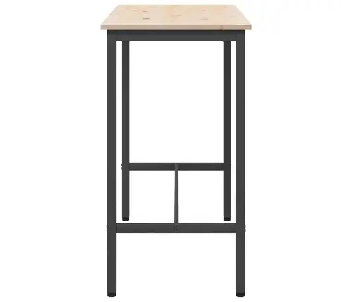 Galds Dabiska 100 X 50 X 91 Cm Inženieru Koks Un Tērauds Vidaxl