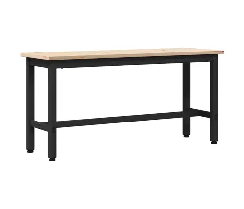 Ēdamgalds Dabiska 100 X 32,5 X 49 Cm Masīvkoka Priede Vidaxl