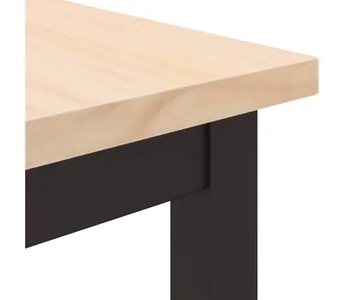 Staliuku Natūrali 80 X 50 X 77 Cm Inžinerinė Mediena Ir Plienas