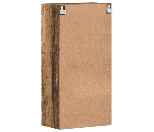 Puidust Kapp Ladustamisega Vana Puit 50 X 29 X 100 Cm Tehispuit