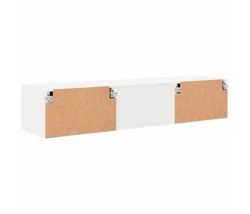 Televizora Skapīša Balts 150 X 39 X 30 Cm Inženierijas Koks Vidaxl