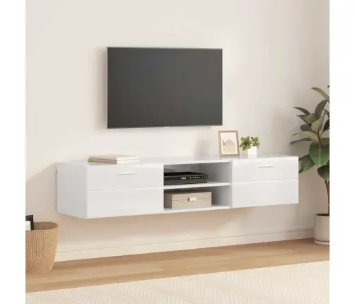 Televizora Skapīša Ar Atvilktni Betona Pelēka 150 X 39 X 30 Cm Vidaxl