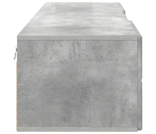 Televizora Skapīša Ar Atvilktni Betona Pelēka 150 X 39 X 30 Cm Vidaxl