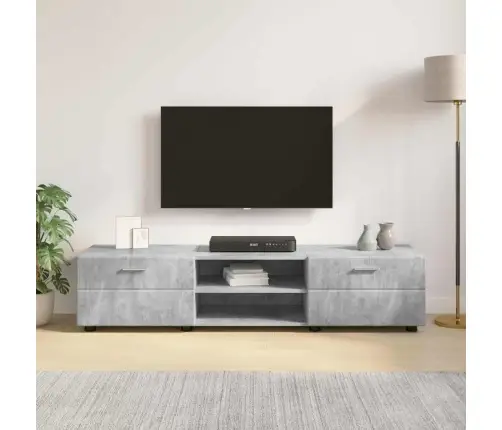 Televizora Skapīša Ar Atvilktni Spīdīgi Balta 150 X 39 X 30 Cm Vidaxl