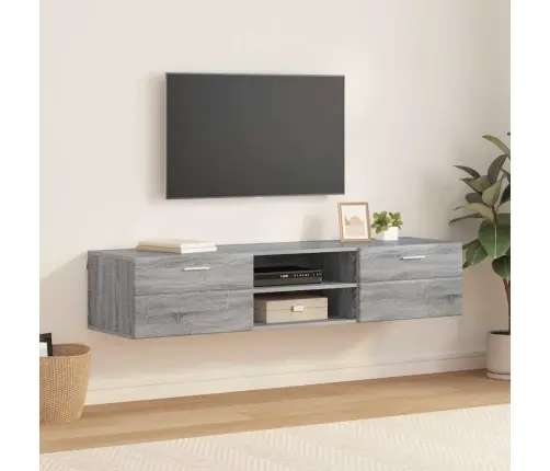 Televizora Skapīša Pelēka Sonomas Ozola 150 X 39 X 30 Cm Vidaxl