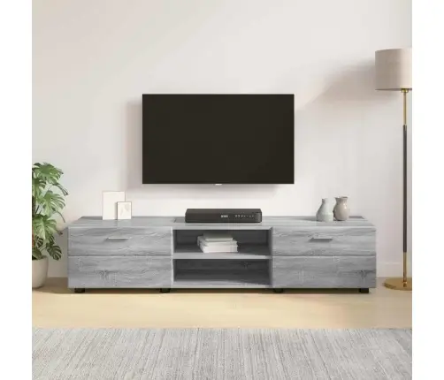 Televizora Skapīša Pelēka Sonomas Ozola 150 X 39 X 30 Cm Vidaxl