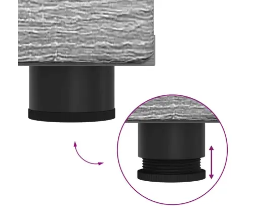 Televizora Skapīša Pelēka Sonomas Ozola 150 X 39 X 30 Cm Vidaxl