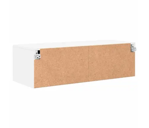 Televizora Skapīša Balts 100.5 X 39 X 30 Cm Inženierijas Koks Vidaxl
