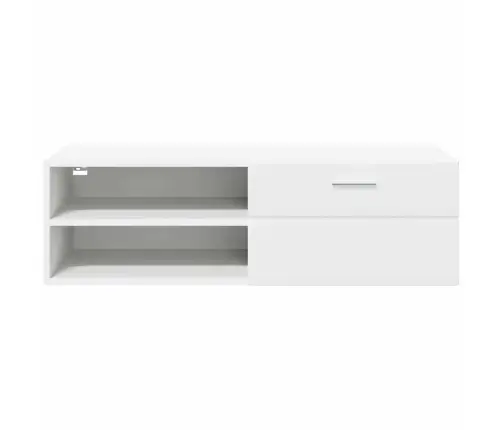 Televizora Skapīša Balts 100.5 X 39 X 30 Cm Inženierijas Koks Vidaxl