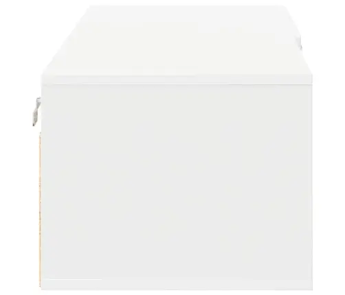 Televizora Skapīša Balts 100.5 X 39 X 30 Cm Inženierijas Koks Vidaxl