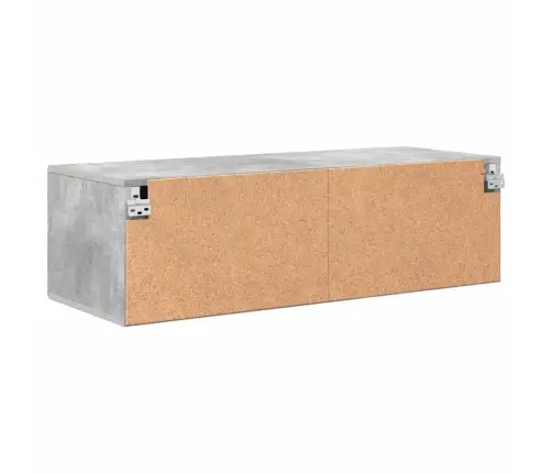 Televizora Skapīša Ar Plauktu Betona Pelēka 100.5 X 39 X 30 Cm Vidaxl