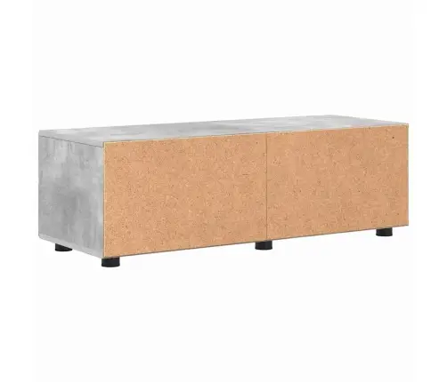 Televizora Skapīša Ar Plauktu Betona Pelēka 100.5 X 39 X 30 Cm Vidaxl
