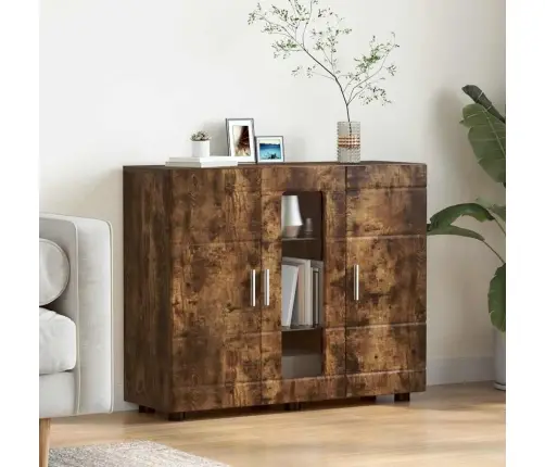 Puse Dūmakaina Ozolkoka 55.5 X 29 X 100 Cm Inženierijas Koks Vidaxl