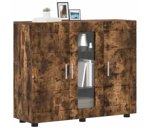 Puse Dūmakaina Ozolkoka 55.5 X 29 X 100 Cm Inženierijas Koks Vidaxl