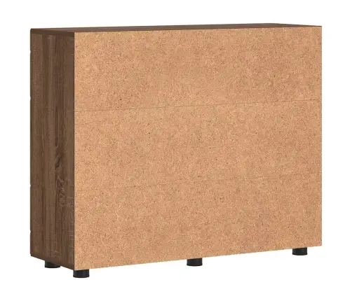Puse Brūna Ozolkoka 55.5 X 29 X 100 Cm Inženierijas Koks Vidaxl