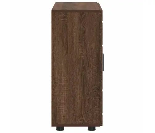 Puse Brūna Ozolkoka 55.5 X 29 X 100 Cm Inženierijas Koks Vidaxl