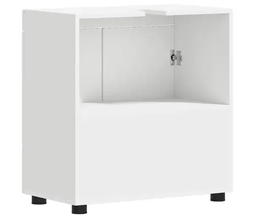 Vannas Istabas Izlietnes Skapītis Balts 60 X 34 X 63 Cm Vidaxl