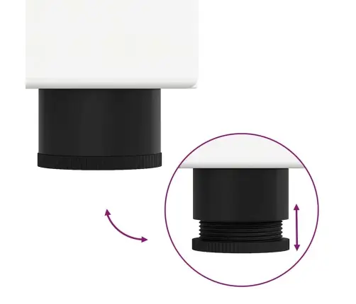 Vannas Istabas Izlietnes Skapītis Balts 60 X 34 X 63 Cm Vidaxl